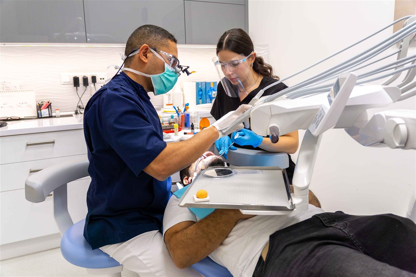 Patiente prise en charge à Crystal Dental